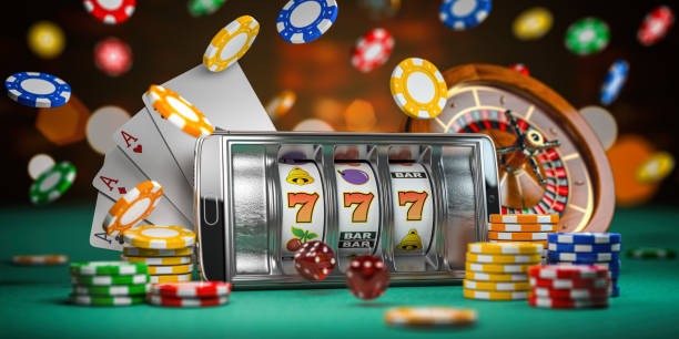 Mobile app view for slot and live-dealer access